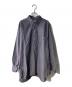 Graphpaper（グラフペーパー）の古着「Oxford L/S Oversized B.D Pullover Shirt プルオーバーシャツ」｜グレー