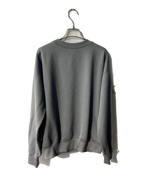 AURALEE（オーラリー）AURALEE (オーラリー) POLYESTER SWEAT スウェット グレー サイズ:3の古着・服飾アイテム