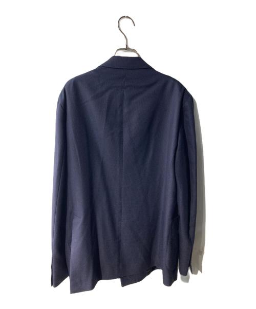 TAGLIATORE（タリアトーレ）TAGLIATORE (タリアトーレ) VESUVIO ウールホップサック ダブルジャケット ネイビー サイズ: 52/7Rの古着・服飾アイテム