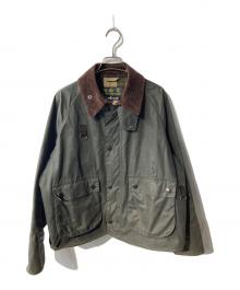 Barbour×B-SHOP（バブアー×ビショップ）の古着「別注OS SPEY JACKET」｜グリーン