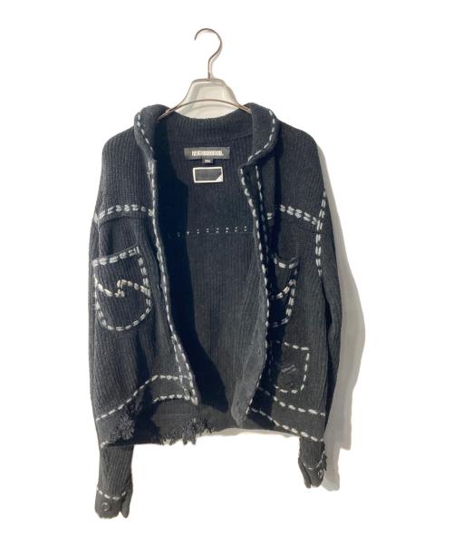 NEIGHBORHOOD（ネイバーフッド）NEIGHBORHOOD (ネイバーフッド) PHINGERIN (フィンガリン) PG1 SAVAGE KNIT ブラック サイズ:Sの古着・服飾アイテム