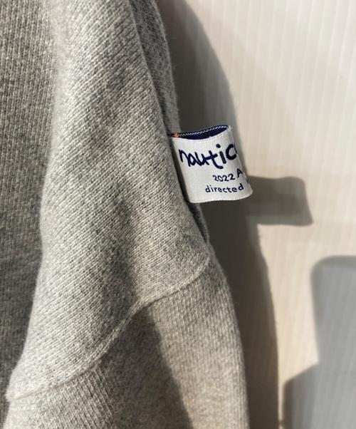 NAUTICA（ノーティカ）NAUTICA (ノーティカ) アーチロゴプルオーバーパーカー グレー サイズ:Sの古着・服飾アイテム