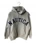 NAUTICA（ノーティカ）の古着「アーチロゴプルオーバーパーカー」｜グレー