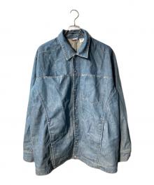 Levi's Engineered jeans（リーバイスエンジニアード）の古着「立体裁断デニムジャケット」｜インディゴ