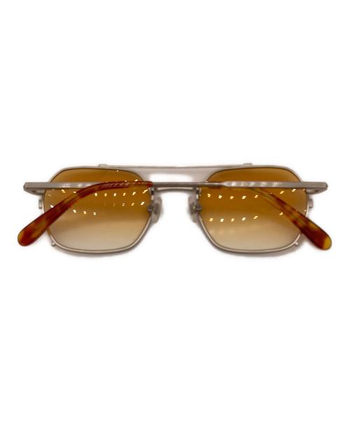 crap eyewear（クラップアイウェア）crap eyewear (クラップアイウェア) サングラス シルバー×ブラウン サイズ:50□22の古着・服飾アイテム