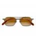 crap eyewear (クラップアイウェア) サングラス シルバー×ブラウン サイズ:50□22：4000円