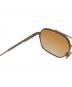 中古・古着 crap eyewear (クラップアイウェア) サングラス シルバー×ブラウン サイズ:50□22：4000円
