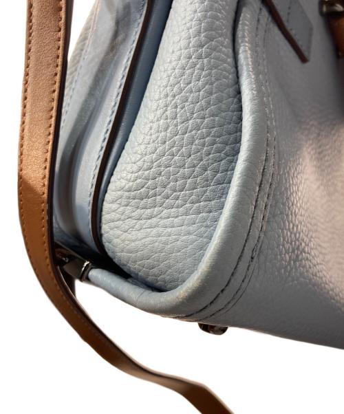 COACH（コーチ）COACH (コーチ) スワッガー27/2WAYショルダーバッグ ブルー×イエローの古着・服飾アイテム
