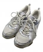 asicsアシックス）の古着「GEL-QUANTUM KINETIC ローカットスニーカー」｜ホワイト×シルバー