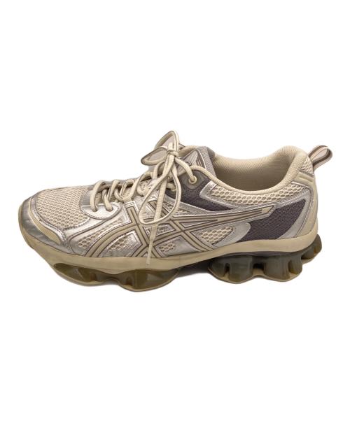 asics（アシックス）asics (アシックス) GEL-QUANTUM KINETIC ローカットスニーカー ホワイト×シルバー サイズ:28.5cmの古着・服飾アイテム