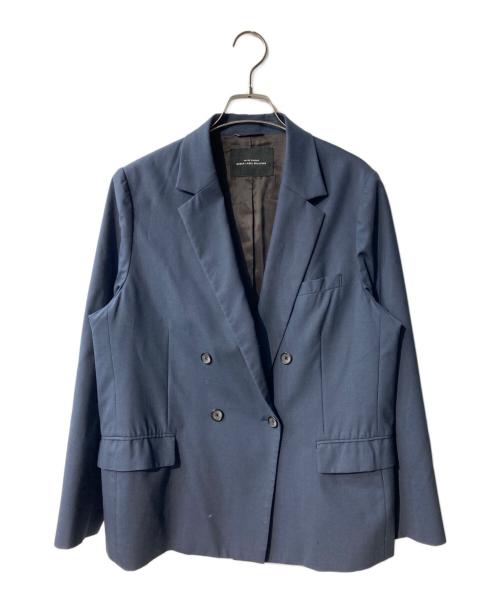 green label relaxing（グリーンレーベルリラクシング）green label relaxing (グリーンレーベルリラクシング) D ダブル テーラード ジャケット ネイビー サイズ:46の古着・服飾アイテム