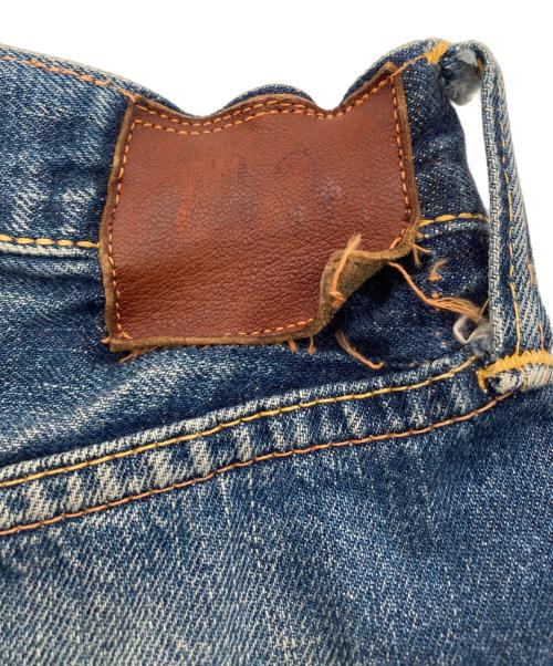 EVISU（エヴィス）EVISU (エヴィス) カモメプリントボタンフライデニムパンツ インディゴ サイズ:W84の古着・服飾アイテム