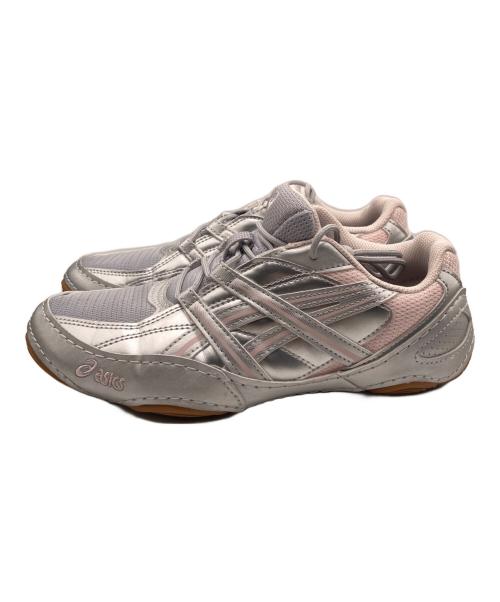 asics（アシックス）asics (アシックス) HYPERSYNC シルバー×ピンク サイズ:23.5cmの古着・服飾アイテム