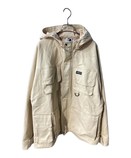 adidas（アディダス）adidas (アディダス) アドベンチャー DTC マルチポケットジャケット アイボリー サイズ:Sの古着・服飾アイテム