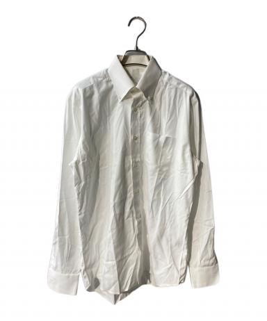 中古・古着通販】PRADA (プラダ) ボタンダウンシャツ ホワイト サイズ