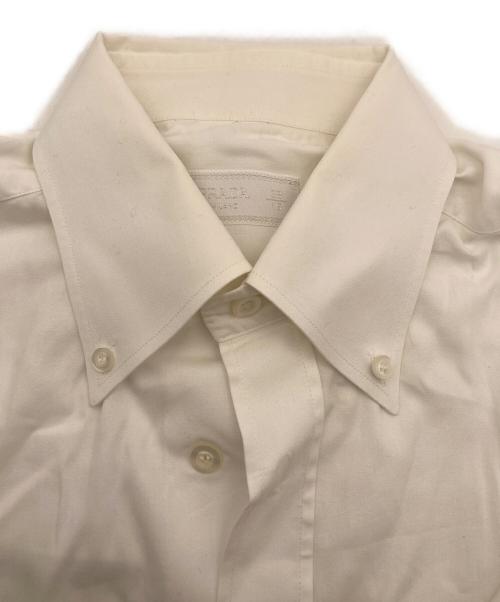 PRADA（プラダ）PRADA (プラダ) ボタンダウンシャツ ホワイト サイズ: 38/15の古着・服飾アイテム