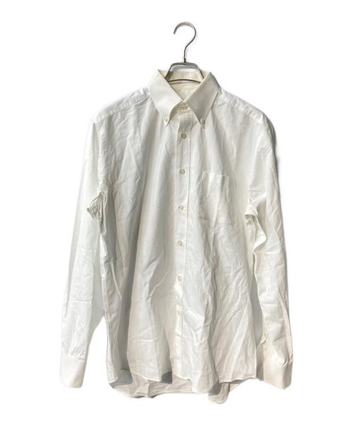 PRADA（プラダ）PRADA (プラダ) チェックシャツ ホワイト サイズ:40/15　3/4の古着・服飾アイテム