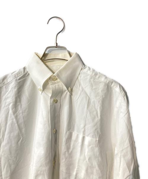 PRADA（プラダ）PRADA (プラダ) チェックシャツ ホワイト サイズ:40/15　3/4の古着・服飾アイテム