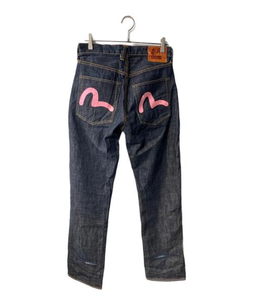 EVISU（エヴィス）EVISU (エヴィス) カモメプリントデニムパンツ インディゴ サイズ: 30×35の古着・服飾アイテム