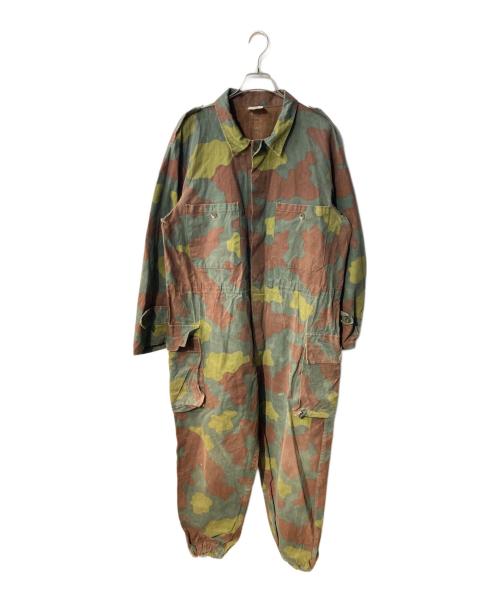 USED（ユーズド）USED (ユーズド) サンマルコカモ オールインワン グリーン×ブラウン サイズ:2の古着・服飾アイテム