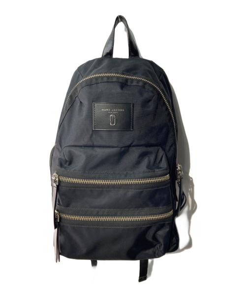 MARC JACOBS（マークジェイコブス）MARC JACOBS (マークジェイコブス) NYLON BIKER BACKPACK リュック ブラックの古着・服飾アイテム