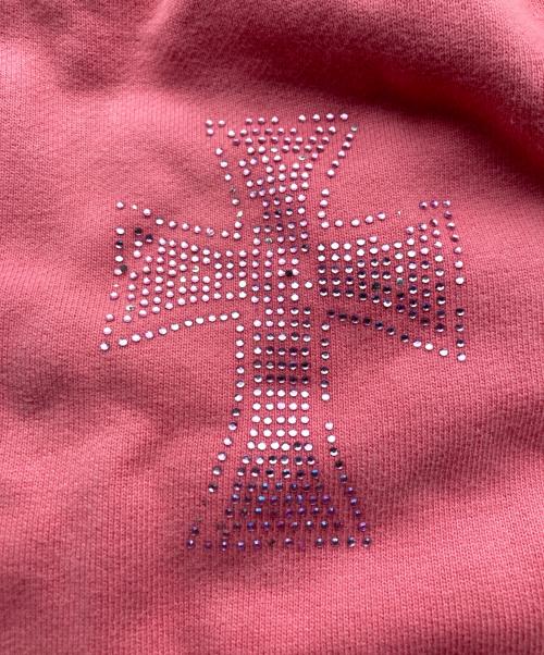 unknown（アンノウン）unknown (アンノウン) ラインストーンスウェットパンツ ピンク サイズ:XSの古着・服飾アイテム