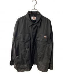 Dickies×norbit（ディッキーズ×ノービット）の古着「L/S WORK SHIRT ワークシャツ」｜ブラック