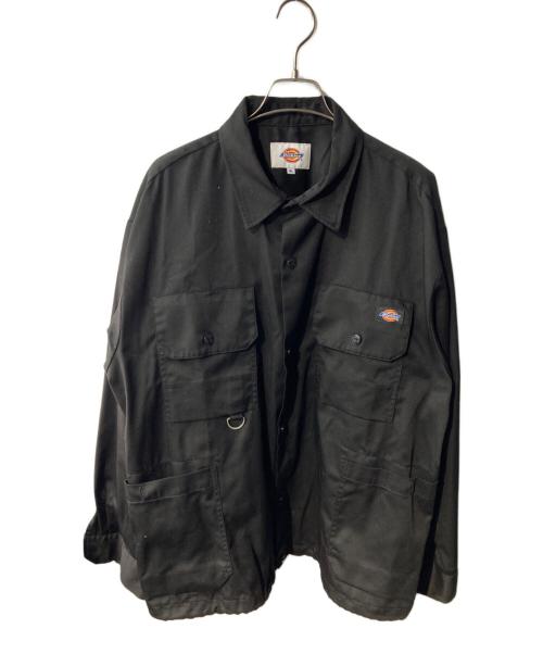 Dickies（ディッキーズ）Dickies (ディッキーズ) norbit (ノービット) L/S WORK SHIRT ワークシャツ ブラック サイズ:XLの古着・服飾アイテム