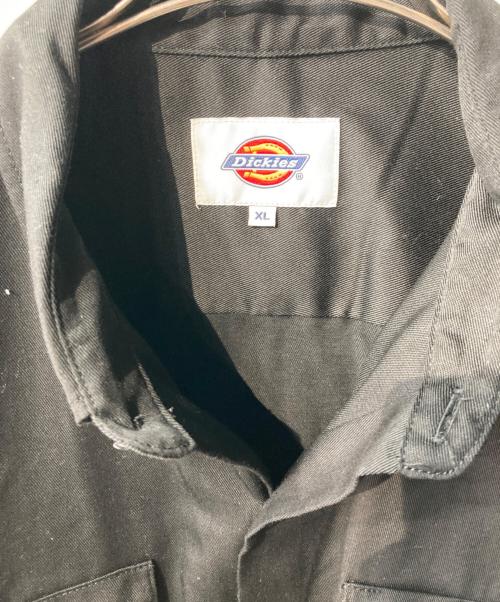 Dickies（ディッキーズ）Dickies (ディッキーズ) norbit (ノービット) L/S WORK SHIRT ワークシャツ ブラック サイズ:XLの古着・服飾アイテム