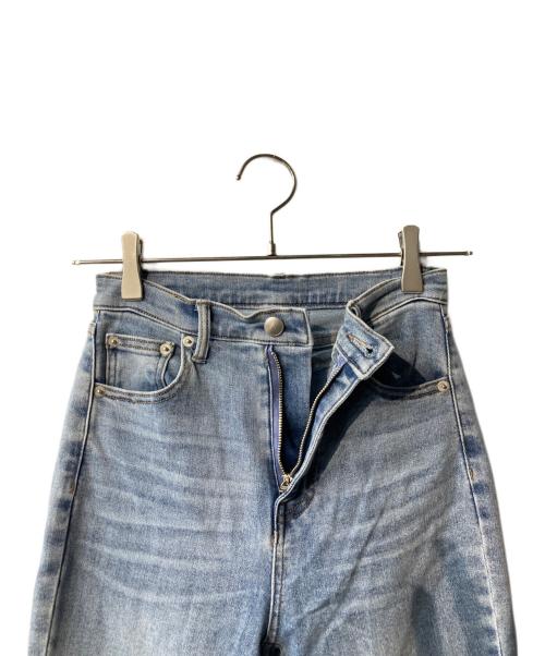 ANDMARY（アンドマリー）ANDMARY (アンドマリー) Heart hip highwaist flare denim ブルー サイズ:Sの古着・服飾アイテム