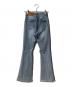 ANDMARY (アンドマリー) Heart hip highwaist flare denim ブルー サイズ:S：10000円