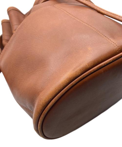 OLD COACH（オールドコーチ）OLD COACH (オールドコーチ) バケットショルダーバッグ ブラウンの古着・服飾アイテム