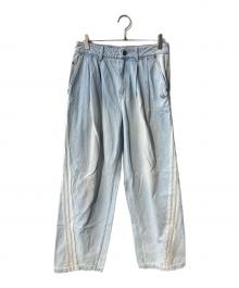 adidas（アディダス）の古着「ADILENIUM 5.0 DENIM JEANS デニムパンツ」｜ブルー