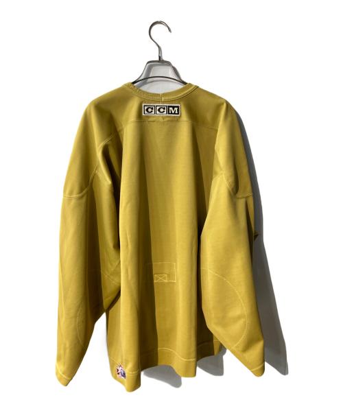 CCM（シーシーエム）CCM (シーシーエム) ホッケーゲームシャツ イエロー サイズ:56の古着・服飾アイテム