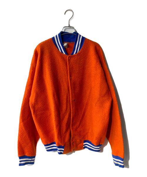 Champion（チャンピオン）Champion (チャンピオン) GALIONフリーススタジャン オレンジ サイズ:XLの古着・服飾アイテム