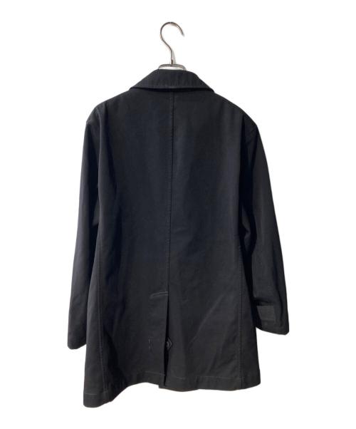 COMME des GARCONS HOMME（コムデギャルソン オム）COMME des GARCONS HOMME (コムデギャルソン オム) 製品染め ミドルステンカラーコート ブラック サイズ:XSの古着・服飾アイテム