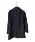 COMME des GARCONS HOMME (コムデギャルソン オム) 製品染め ミドルステンカラーコート ブラック サイズ:XS：15000円