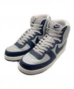 NIKEナイキ）の古着「TERMINATOR HIGH」｜グレー×ネイビー