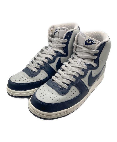 NIKE（ナイキ）NIKE (ナイキ) TERMINATOR HIGH グレー×ネイビー サイズ:26.5cmの古着・服飾アイテム