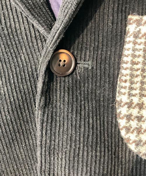 etsinta（エシンタ）etsinta (エシンタ) ツイードリメイクジャケット ブラック サイズ:ONEの古着・服飾アイテム