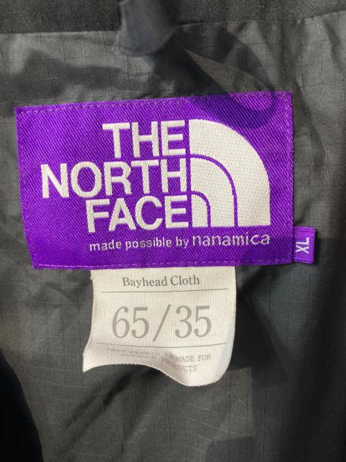 THE NORTHFACE PURPLELABEL（ザ・ノースフェイス パープルレーベル）THE NORTHFACE PURPLELABEL (ザ・ノースフェイス パープルレーベル) 65/35 Big Mountain 65/35 ビッグ マウンテン パーカー ブラック サイズ:XLの古着・服飾アイテム
