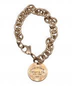 TIFFANY & Co.ティファニー）の古着「リターントゥラウンドタグブレスレット」｜シルバー