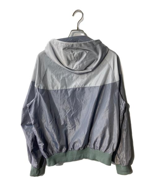NIKE（ナイキ）NIKE (ナイキ) フーデッドナイロンジャケット グレー サイズ:Mの古着・服飾アイテム