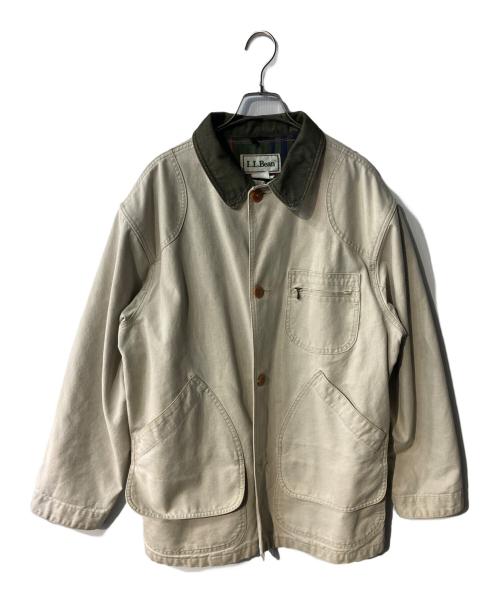 L.L.Bean（エルエルビーン）L.L.Bean (エルエルビーン) フィールドジャケット アイボリー サイズ:ｻｲｽﾞ表記なしの古着・服飾アイテム