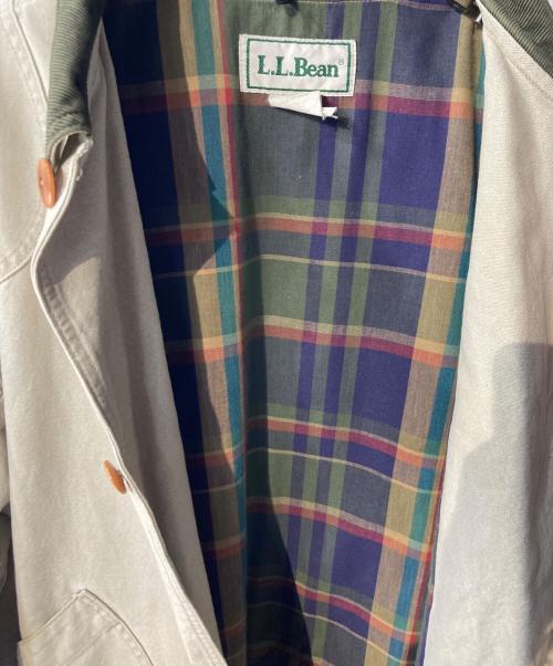 L.L.Bean（エルエルビーン）L.L.Bean (エルエルビーン) フィールドジャケット アイボリー サイズ:ｻｲｽﾞ表記なしの古着・服飾アイテム