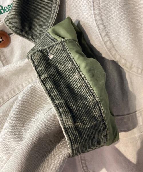 L.L.Bean（エルエルビーン）L.L.Bean (エルエルビーン) フィールドジャケット アイボリー サイズ:ｻｲｽﾞ表記なしの古着・服飾アイテム