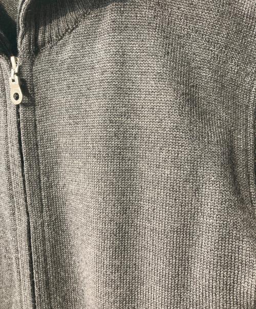 BURBERRY BLACK LABEL（バーバリーブラックレーベル）BURBERRY BLACK LABEL (バーバリーブラックレーベル) ニットジャケット グレー サイズ:2の古着・服飾アイテム