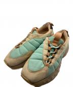 Acne studiosアクネ ストゥディオズ）の古着「Sofiane Sneakers」｜ベージュ×ミントグリーン