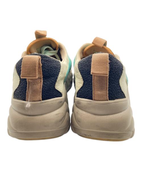 Acne studios（アクネ ストゥディオズ）Acne studios (アクネ ストゥディオズ) Sofiane Sneakers ベージュ×ミントグリーン サイズ:42の古着・服飾アイテム