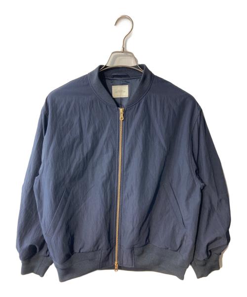 green label relaxing（グリーンレーベルリラクシング）green label relaxing (グリーンレーベルリラクシング) コクーン MA-1 ジャケット ネイビー サイズ:38の古着・服飾アイテム